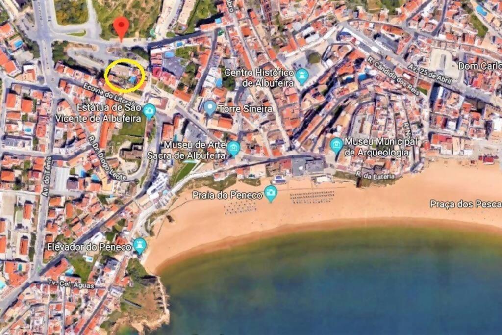 Apartamento Rosa Beach Old Town Albufeira Dış mekan fotoğraf